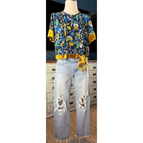 Moussy May Tapered Jeans Size 28 - Picture 8 of 12